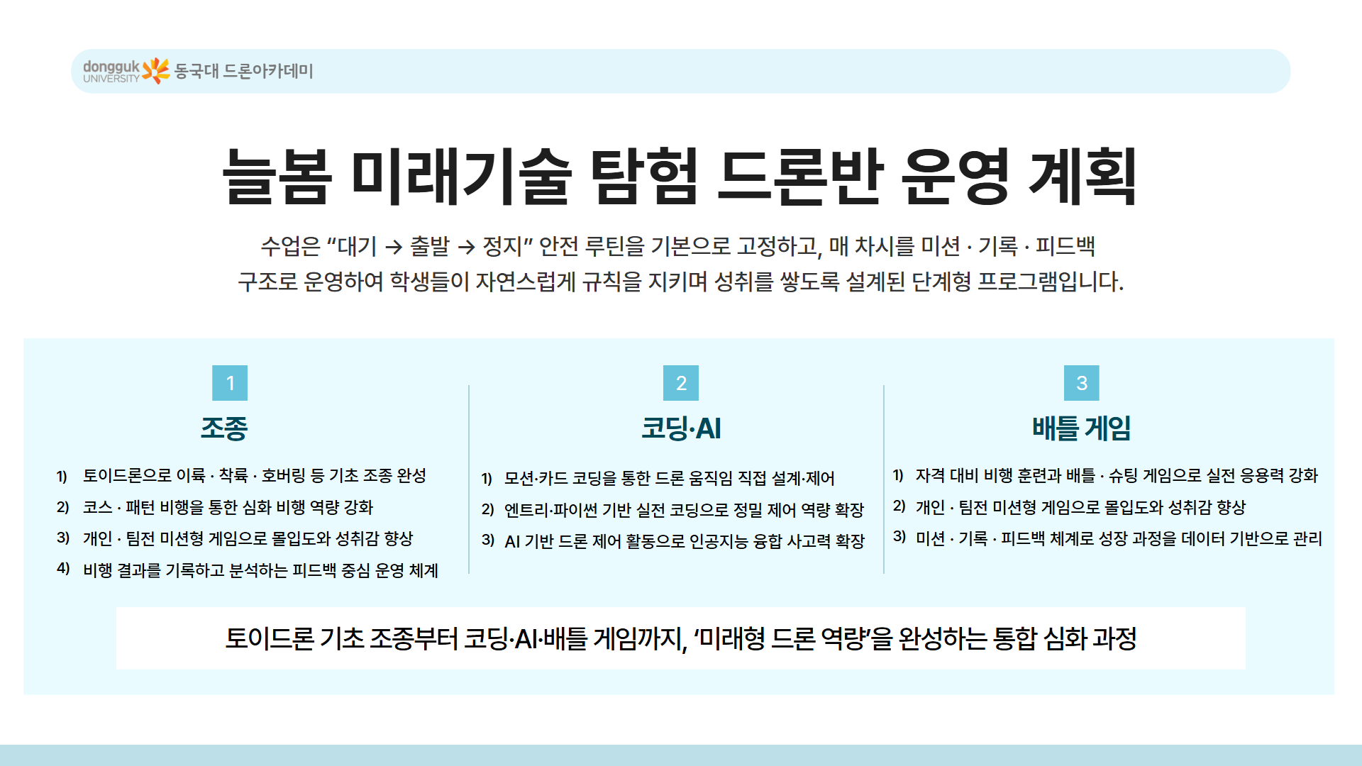 늘봄 미래기술 탐험 드론반안내 8